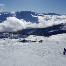 Ski-Ausfahrt Flims/Laax 2017